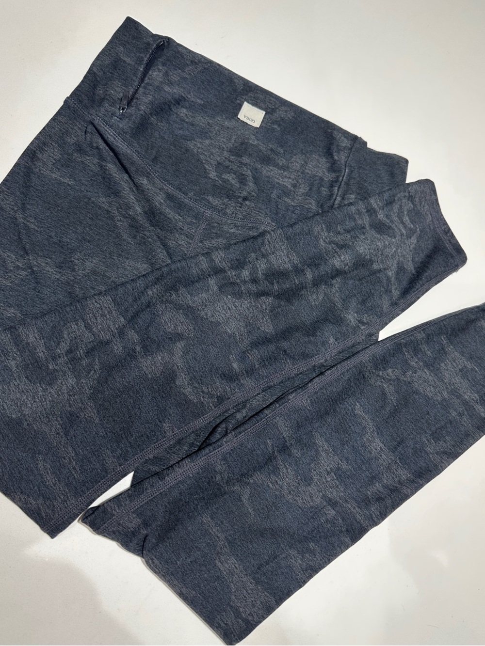 Vuori Gray Camo Performance Leggings